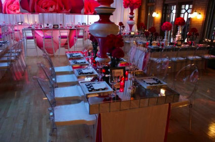 A Bat Mitzvah Celebration In Hot Pink & Red