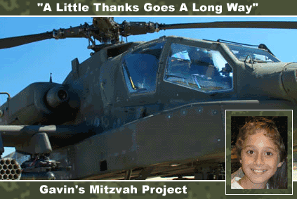 Mitzvah Project: A Little Thanks Goes A Long Way