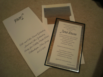 Goldenberg invitation