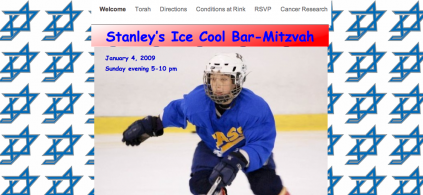 Linzi Events: Bar Mitzvah on ice