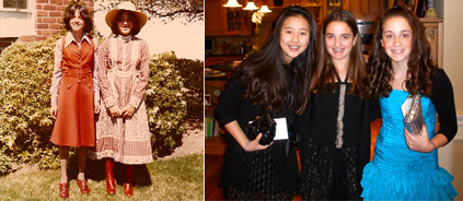 Flashback Mitzvah Style Then and Now