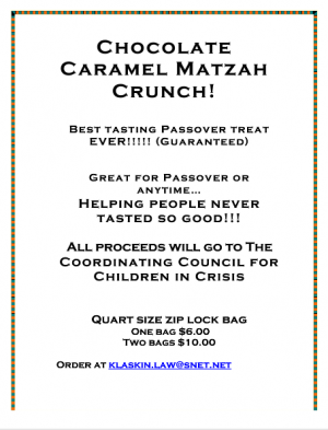 matzah crunch poster