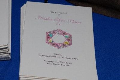 mitzvah trend personalized programs