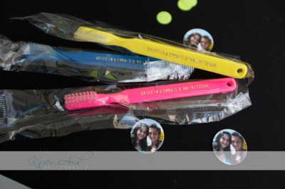 Mitzvah Inspire L.A. Cousins toothbrushes