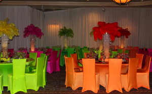 Neon Colored Bar/Bat Mitzvah Ideas | MitzvahMarket