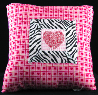 Mitzvah Inspire: The Pieced Palette Valentine Pillow