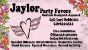 No Bar Bat Mitzvah Theme? No Problem. Custom Logos By Jaylor Party Favors