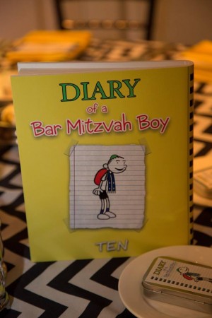 It Events Diary of Mitzvah Kid table numbers