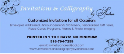 Get Your Invitations Printed In 1-2 Days