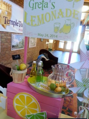 Greta's Lemonade Stand entrance