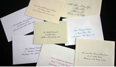 Invitations & Calligraphy By Andrea