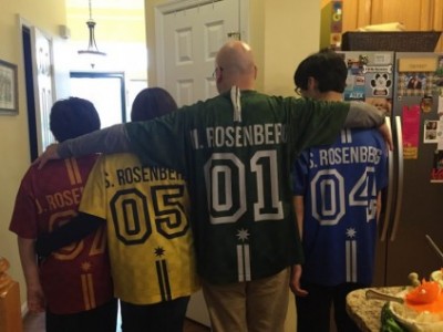 Rosenberg family shirts