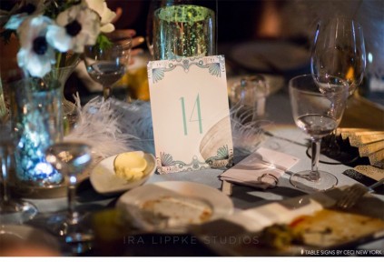 ceci new york deco table number
