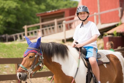Evan Marbit fun horseback riding