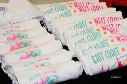 tie a bow east meets west tshirt favors