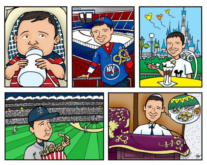 A fun comic strip of Ben created by TBToons on Etsy.com