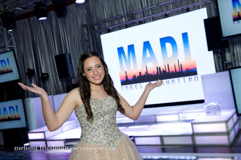 New York City “Madison” Avenue Themed Bat Mitzvah