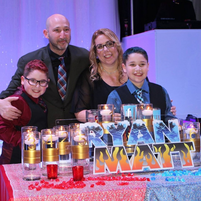 Fire and Ice Themed B’nai Mitzvah